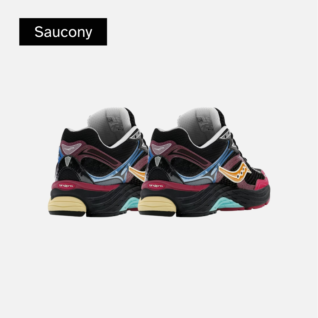 Saucony ProGrid Omni 9 'Multi-Color Black' Foot Locker Exclusive