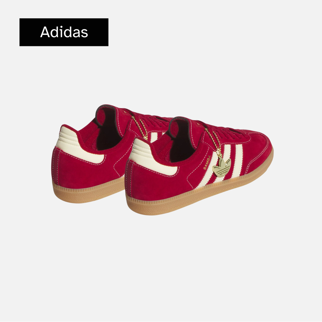 Adidas Samba Red Gold Wmns