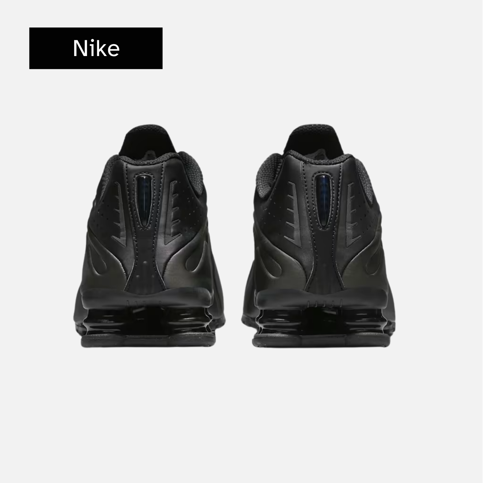 Nike Shox R4 'Triple Black' 2025