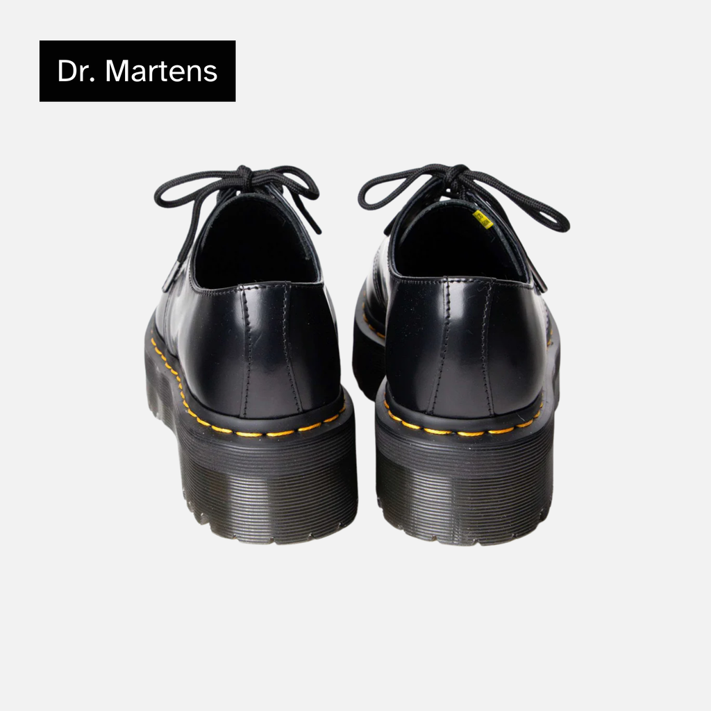 1461 Smooth Leather Platform 'Black'