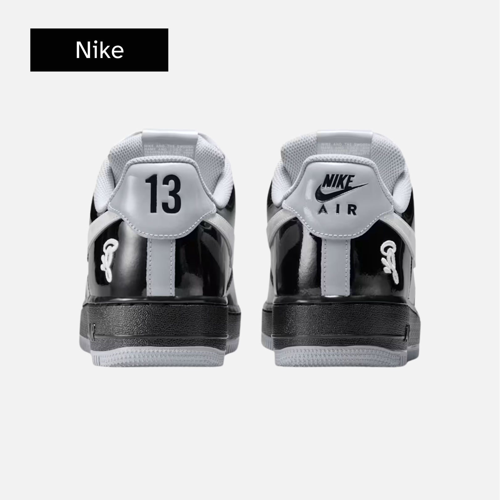 Central Cee x Nike Air Force 1 Low 'Black White Smoke Grey'