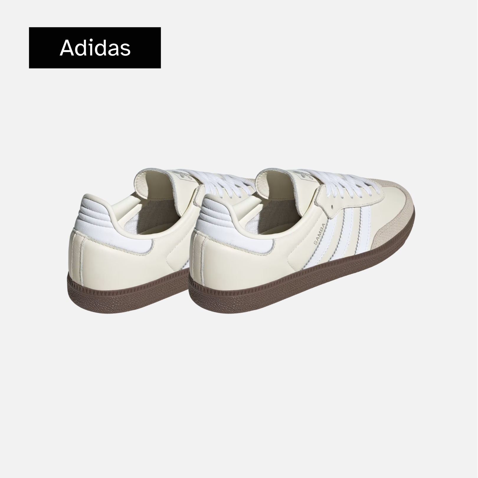 Adidas Wmns Samba OG 'Off White Alumina Snakeskin'