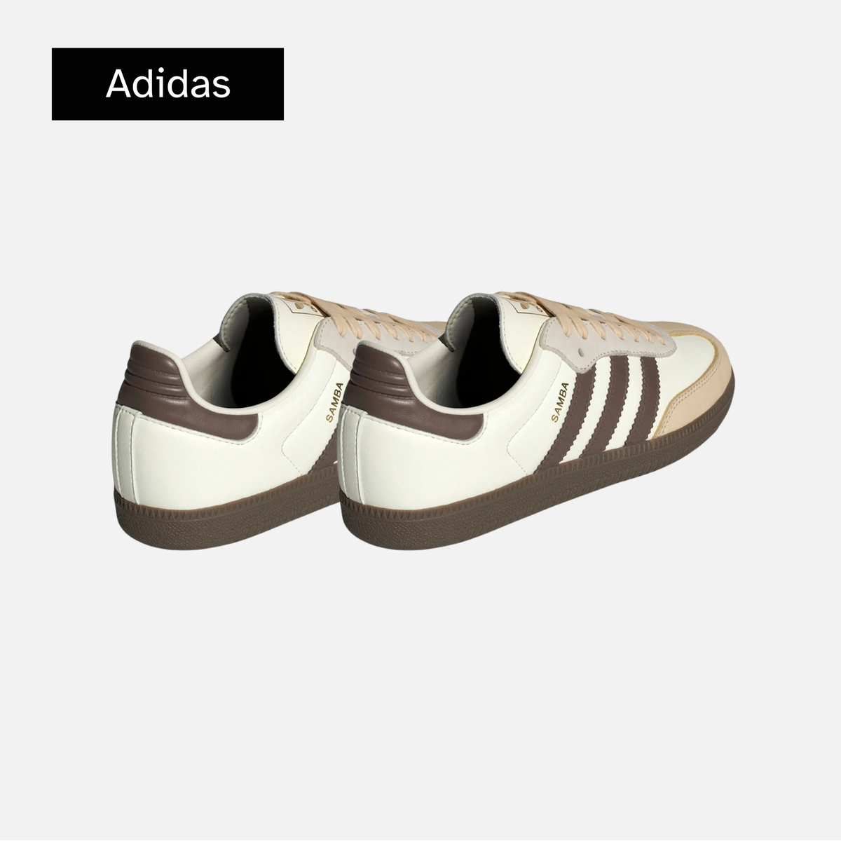 adidas Wmns Samba OG 'Off White Earth Strata Gum '