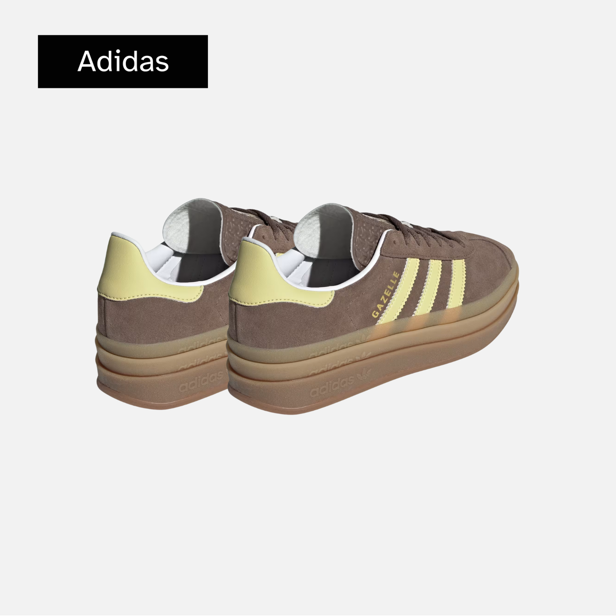 adidas Wmns Gazelle Bold 'Earth Strata Powder Yellow'