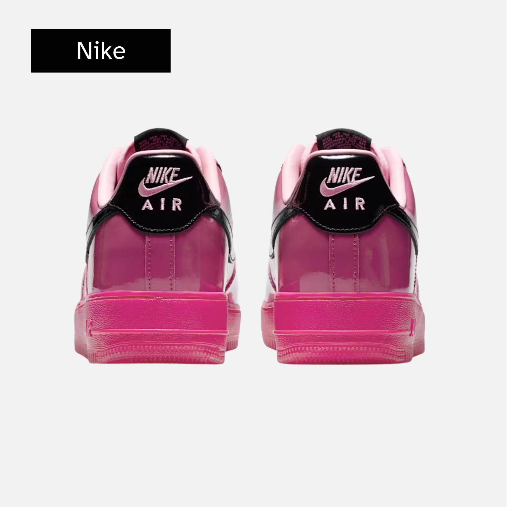 Nike Air Force 1 Low 'Pink Cooler Patent'