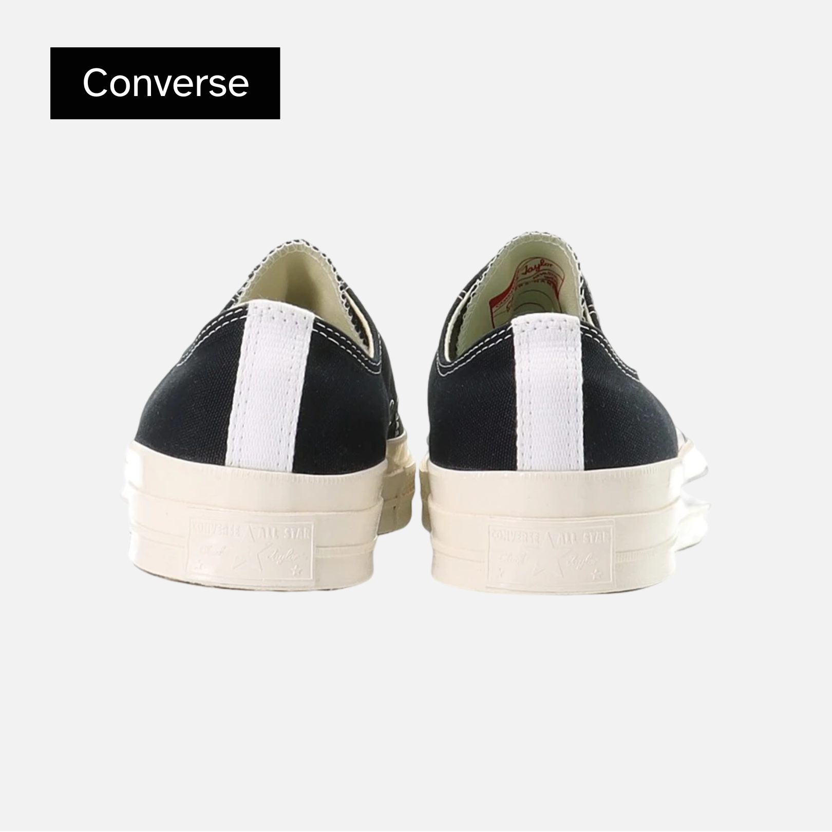 Comme des Garçons Play x Converse Chuck 70 Low 'Black'