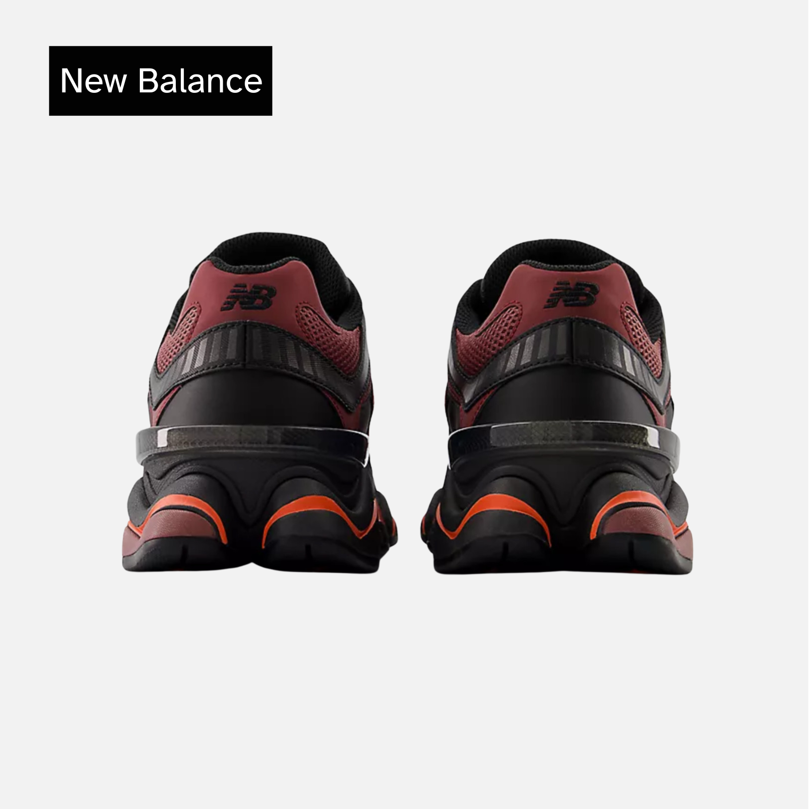 New Balance 9060 'Black Washed Burgundy'