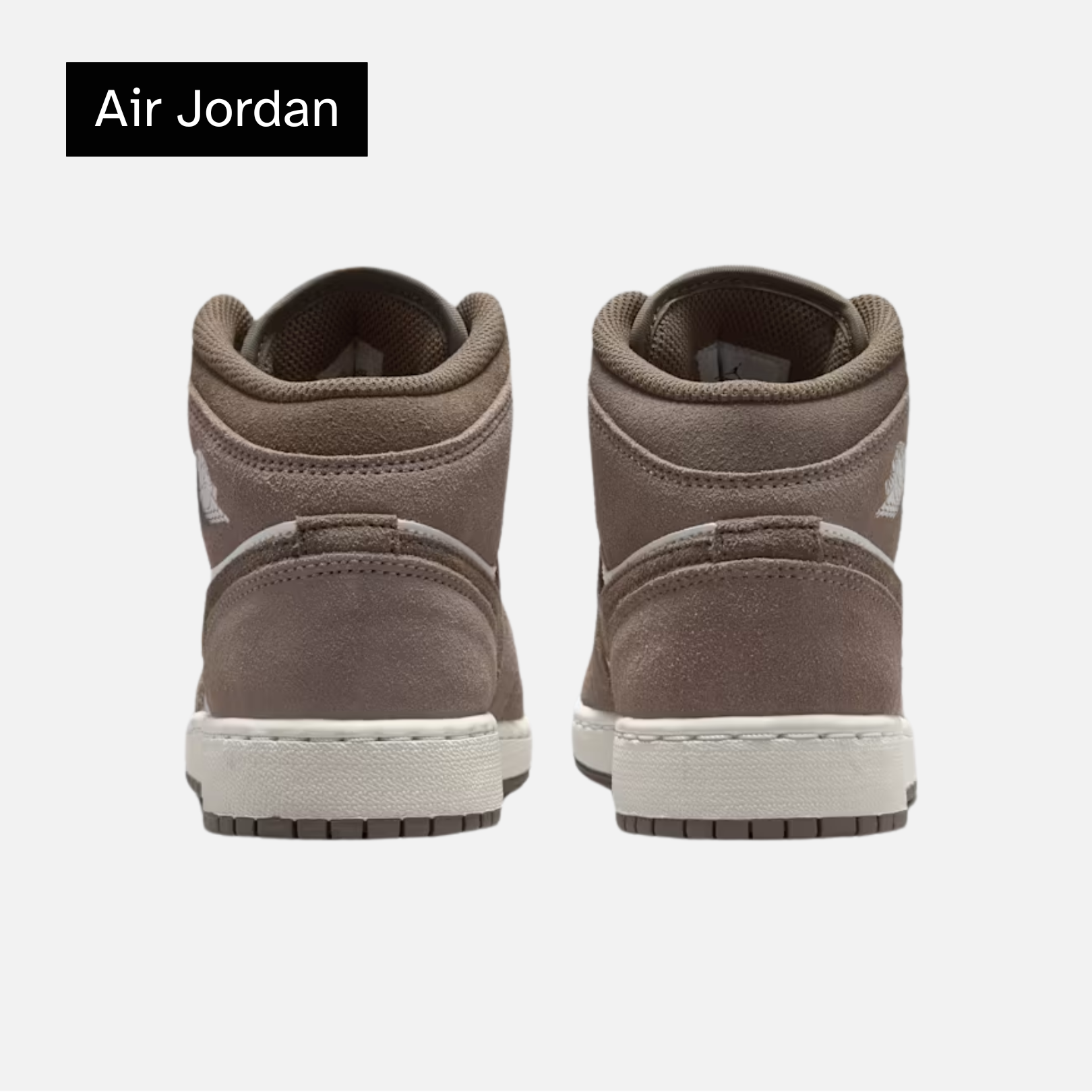 Air Jordan 1 Mid GS 'Stone Summit White Olive Grey'