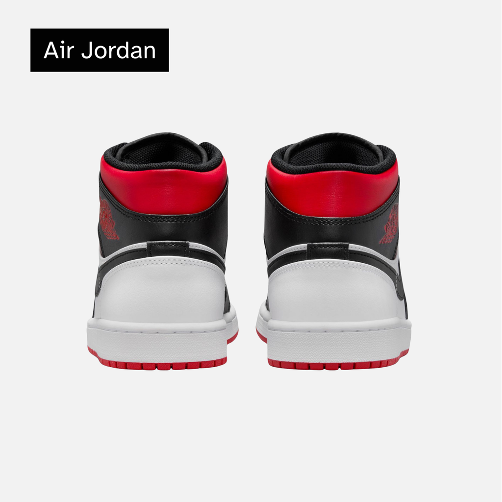 Air Jordan 1 Mid 'Gym Red Black Toe'