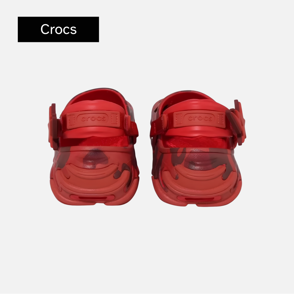 BAPE x Crocs Echo RO Clog 'Red Camo'