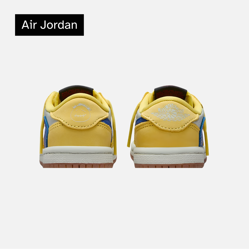 Travis Scott x Air Jordan 1 Retro Low OG SP TD 'Canary'