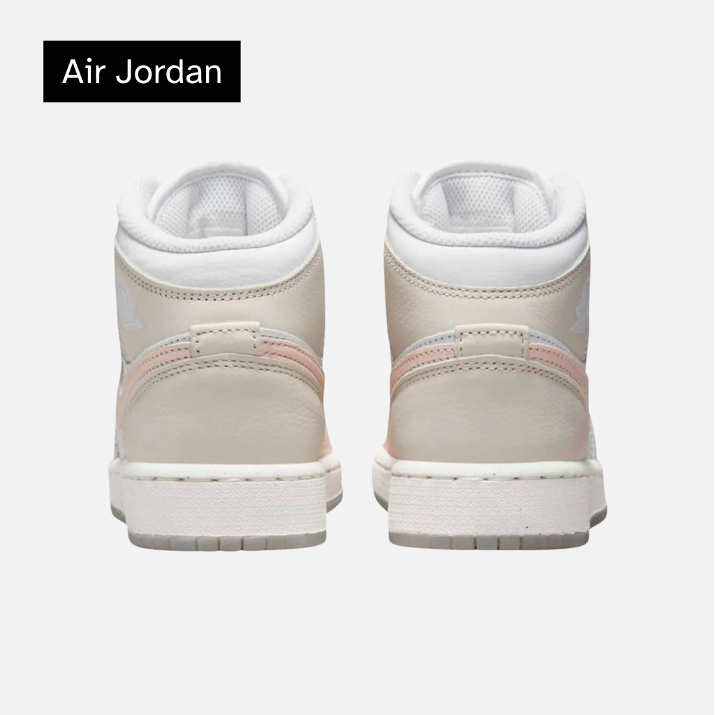 Air Jordan 1 Mid GS 'Sail Guava Ice'