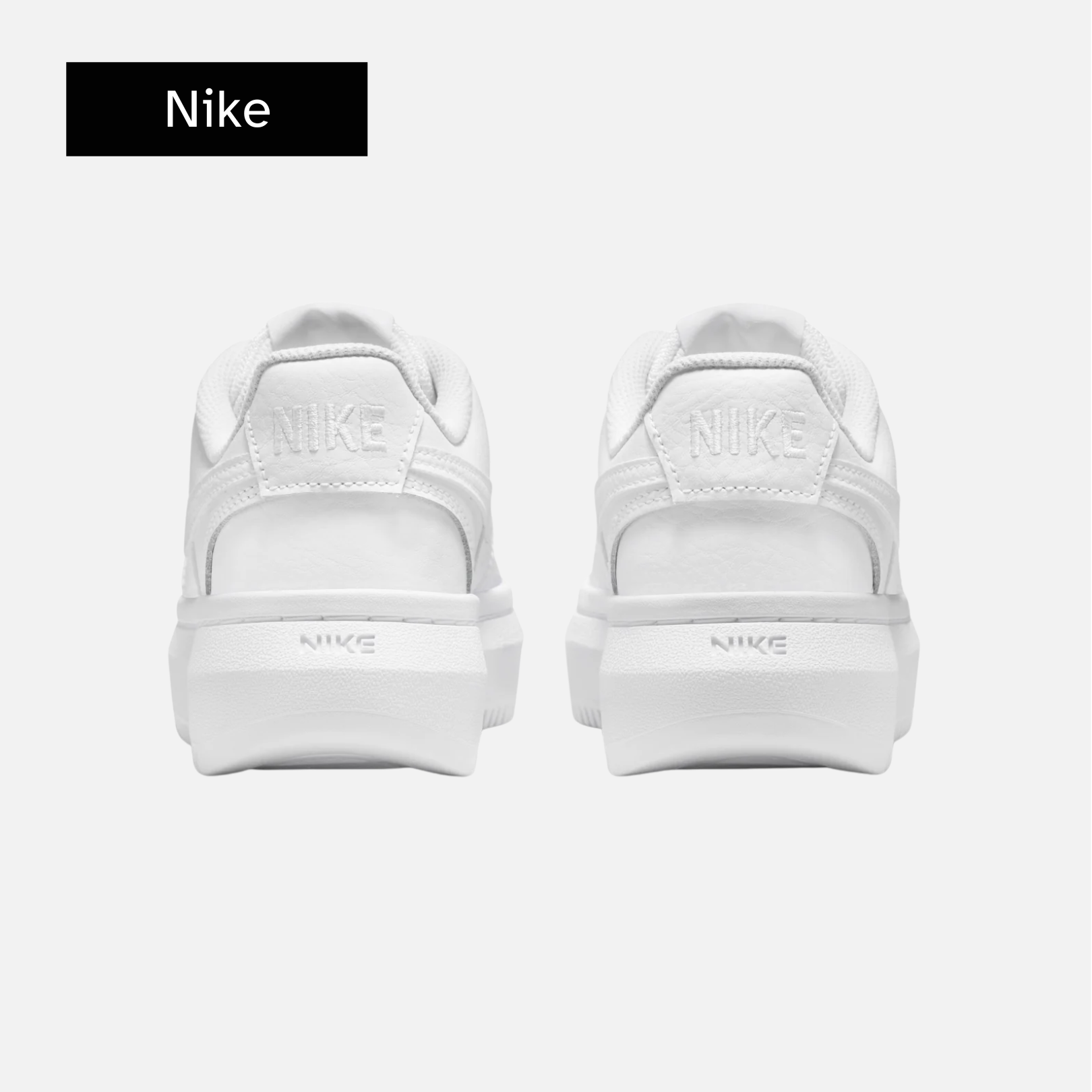Nike Wmns Court Vision Alta 'Triple White'