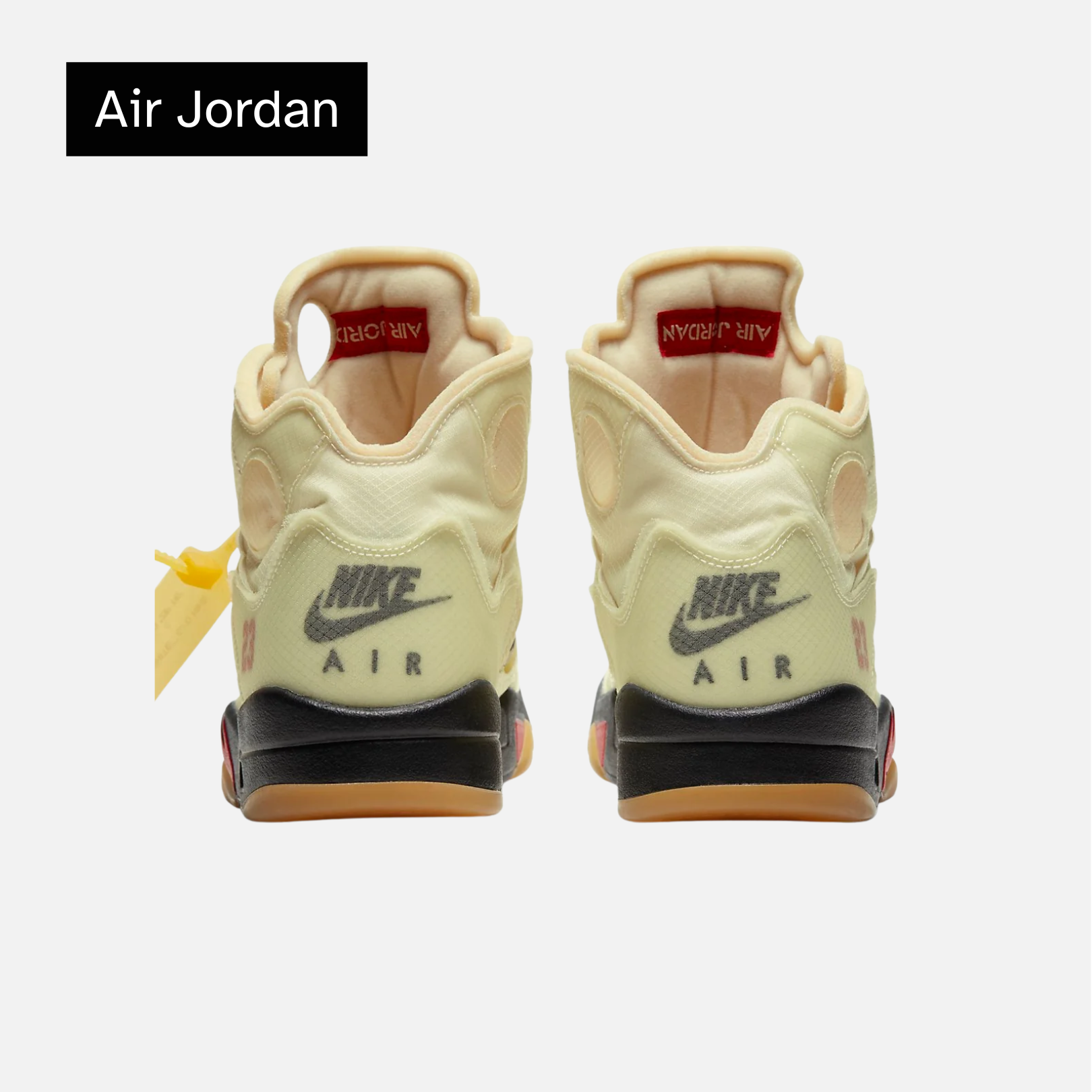 Off-White x Air Jordan 5 SP 'Sail'