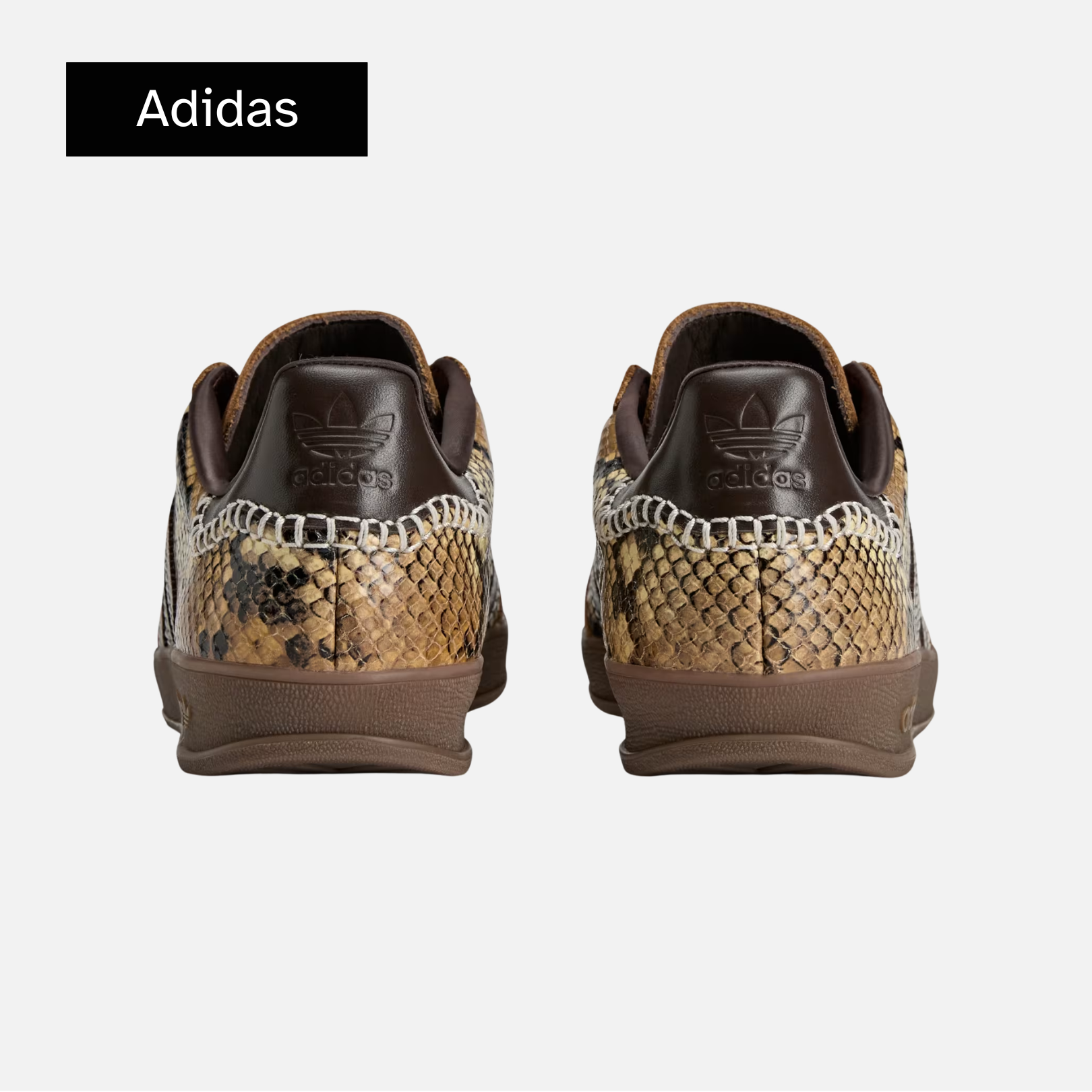 Wales Bonner x adidas Gazelle Snake 'Dusty Rust'