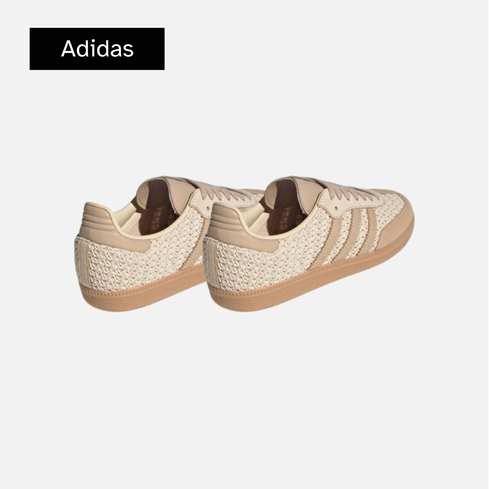 adidas Wmns Samba OG 'Knit Pack - Sand Strata'