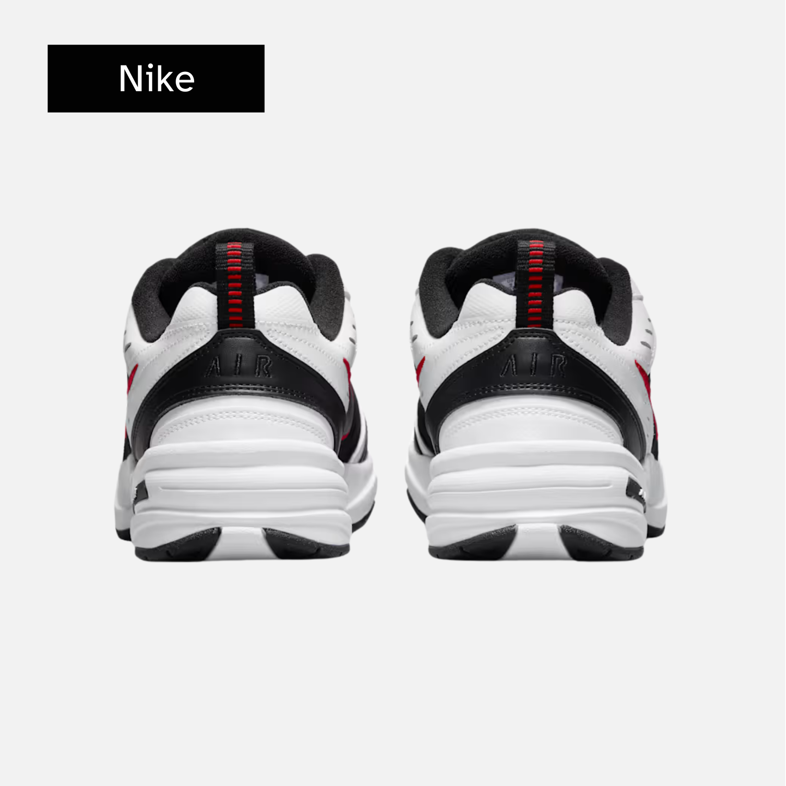 Nike Air Monarch IV 'White Varsity Red'