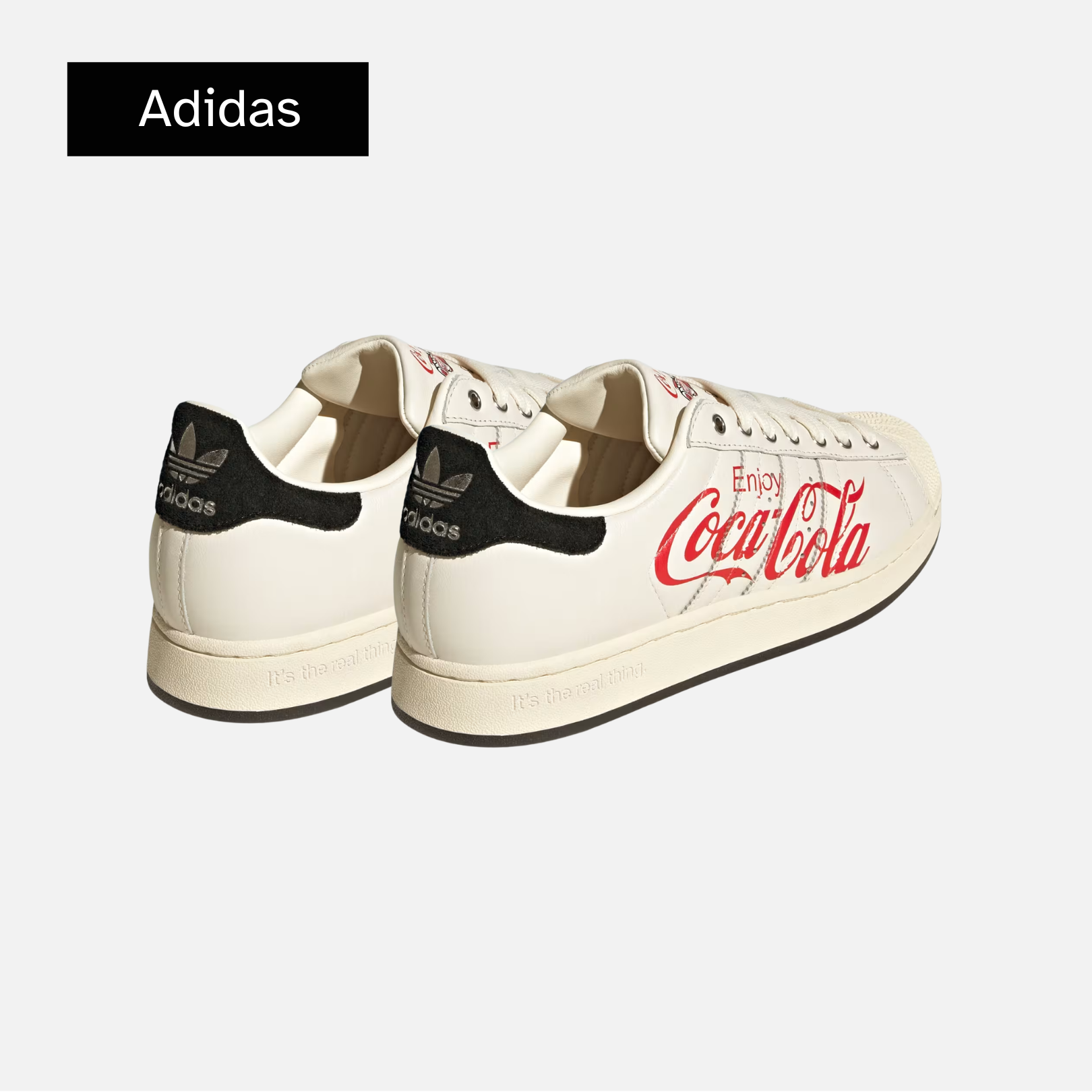 adidas Superstar 'Coca-Cola White Cream'