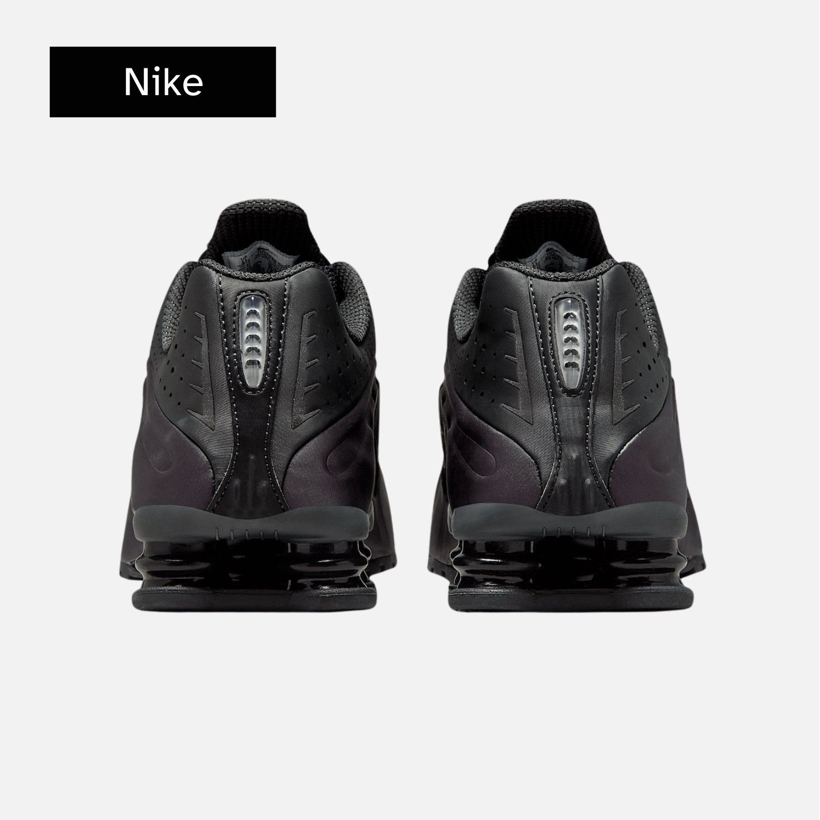 Nike Shox R4 'Black Cave Purple'