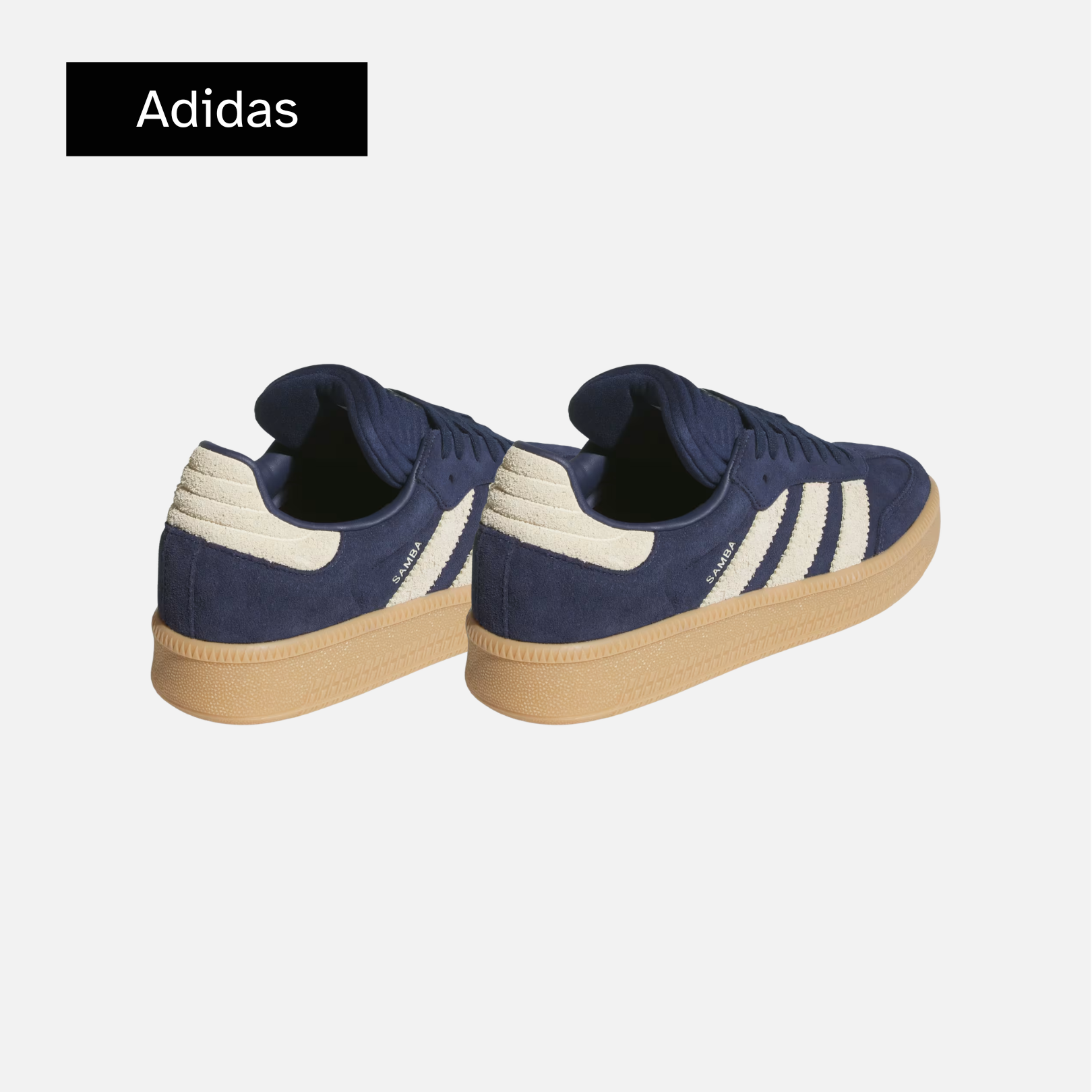 Adidas Samba XLG 'Night Indigo Warm Vanilla' Footlocker Exclusive