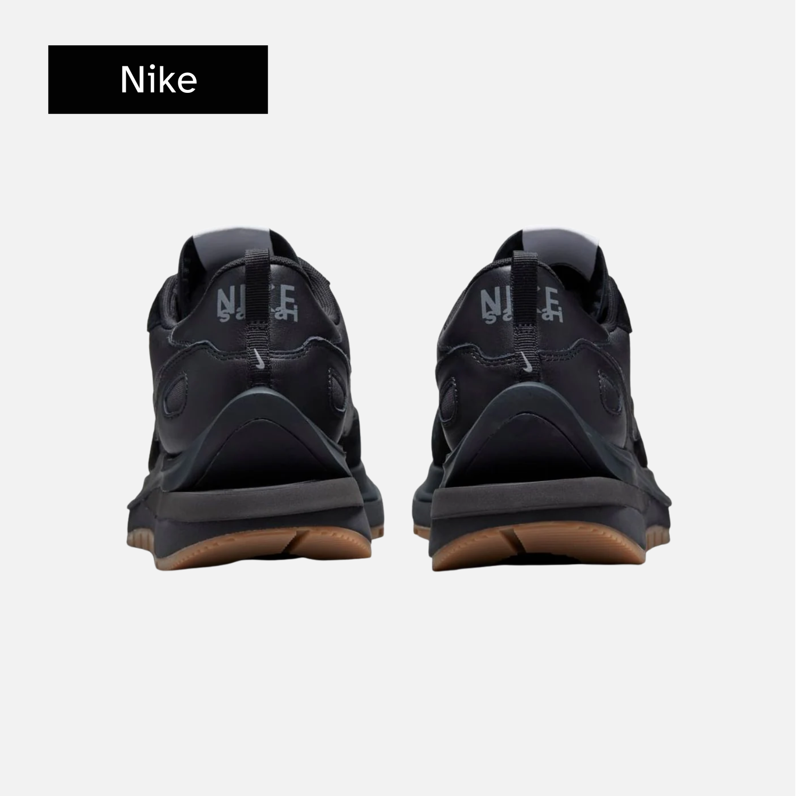 sacai x Nike VaporWaffle 'Black Gum'