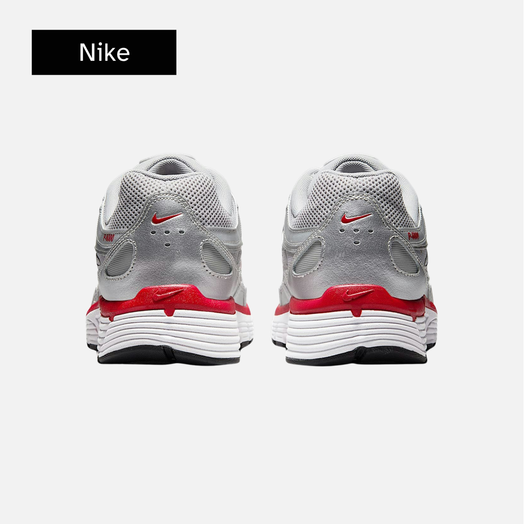 Nike P-6000 'Metallic Silver Gym Red'