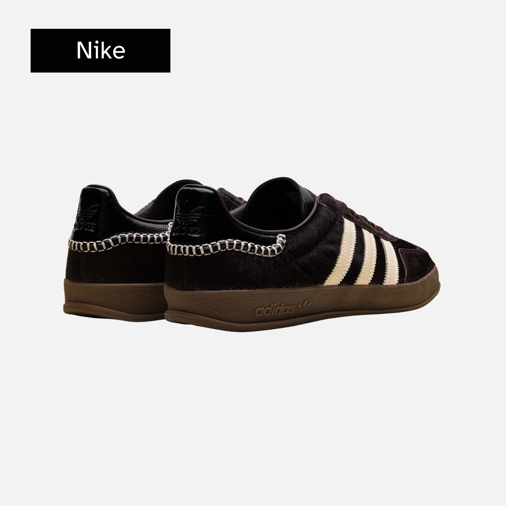Wales Bonner x adidas Gazelle Pony 'Auco White Core Black'