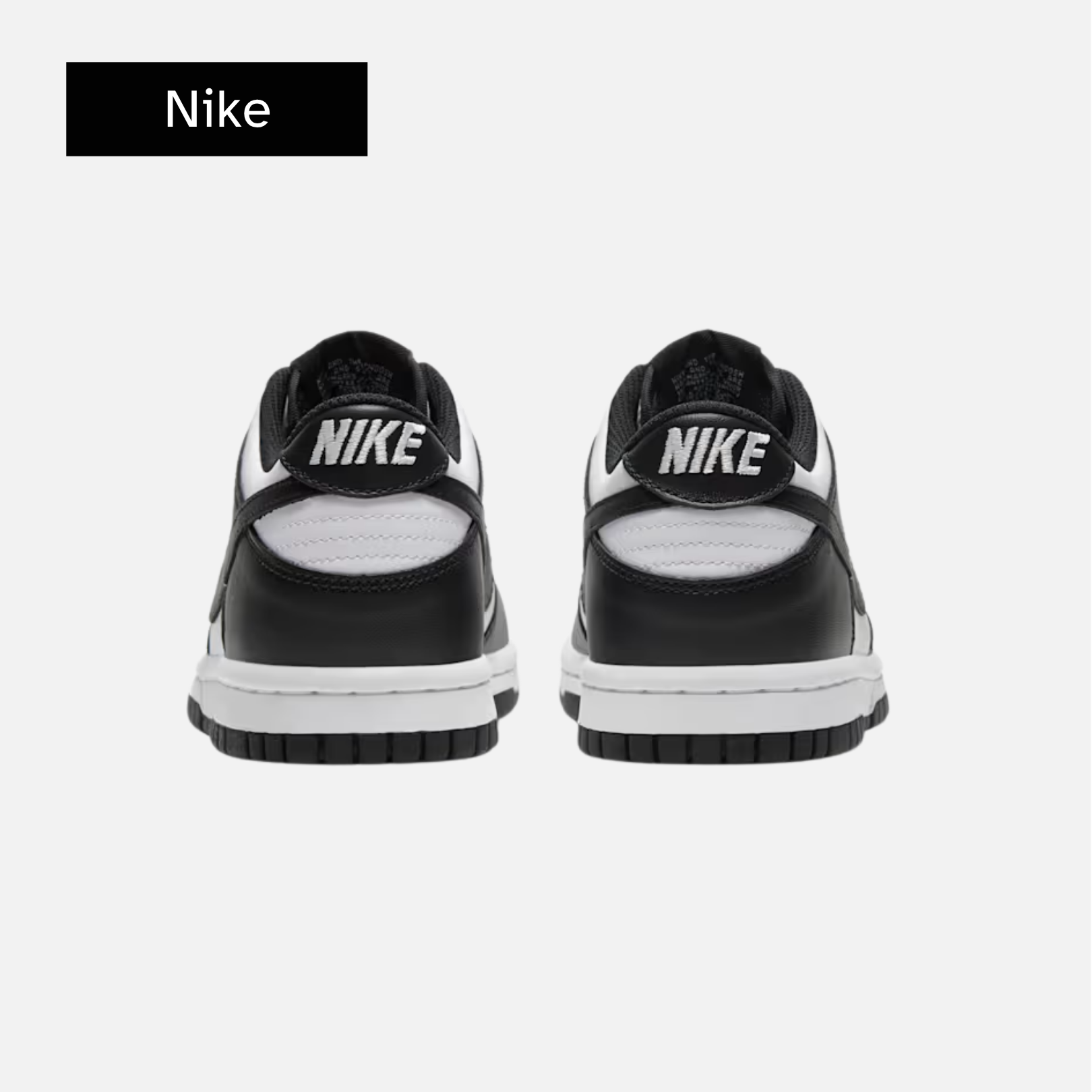 Dunk Low GS 'Black White'