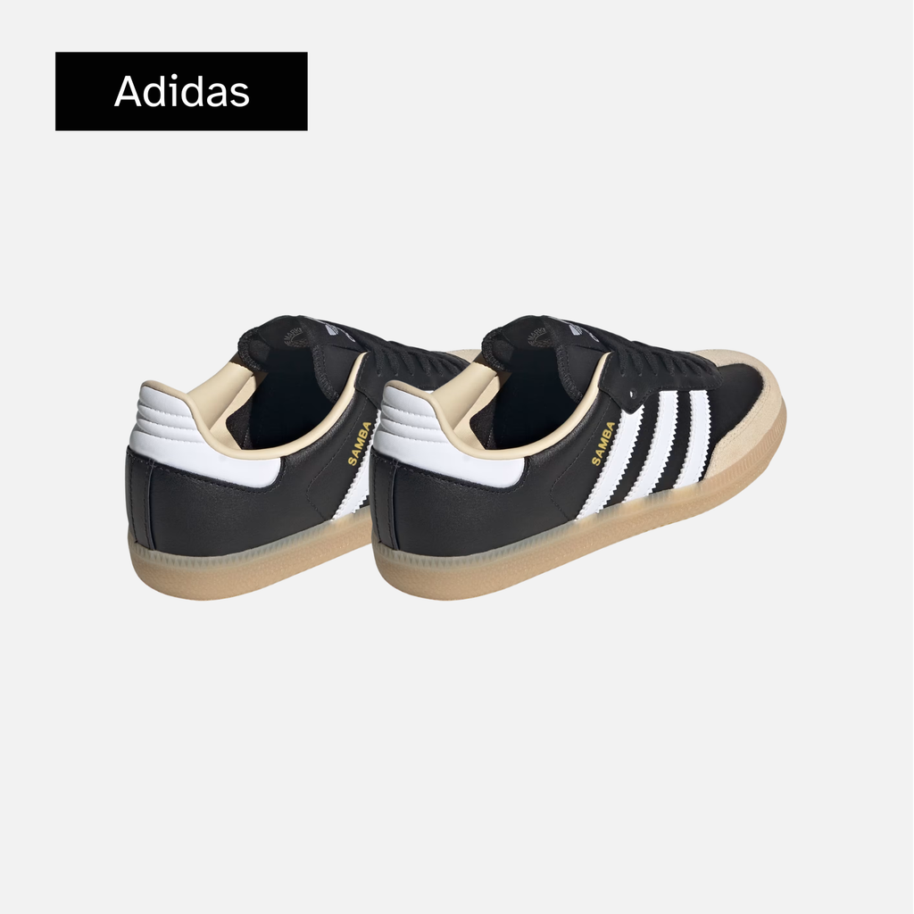 adidas Samba OG J 'Black White Beige Gum'