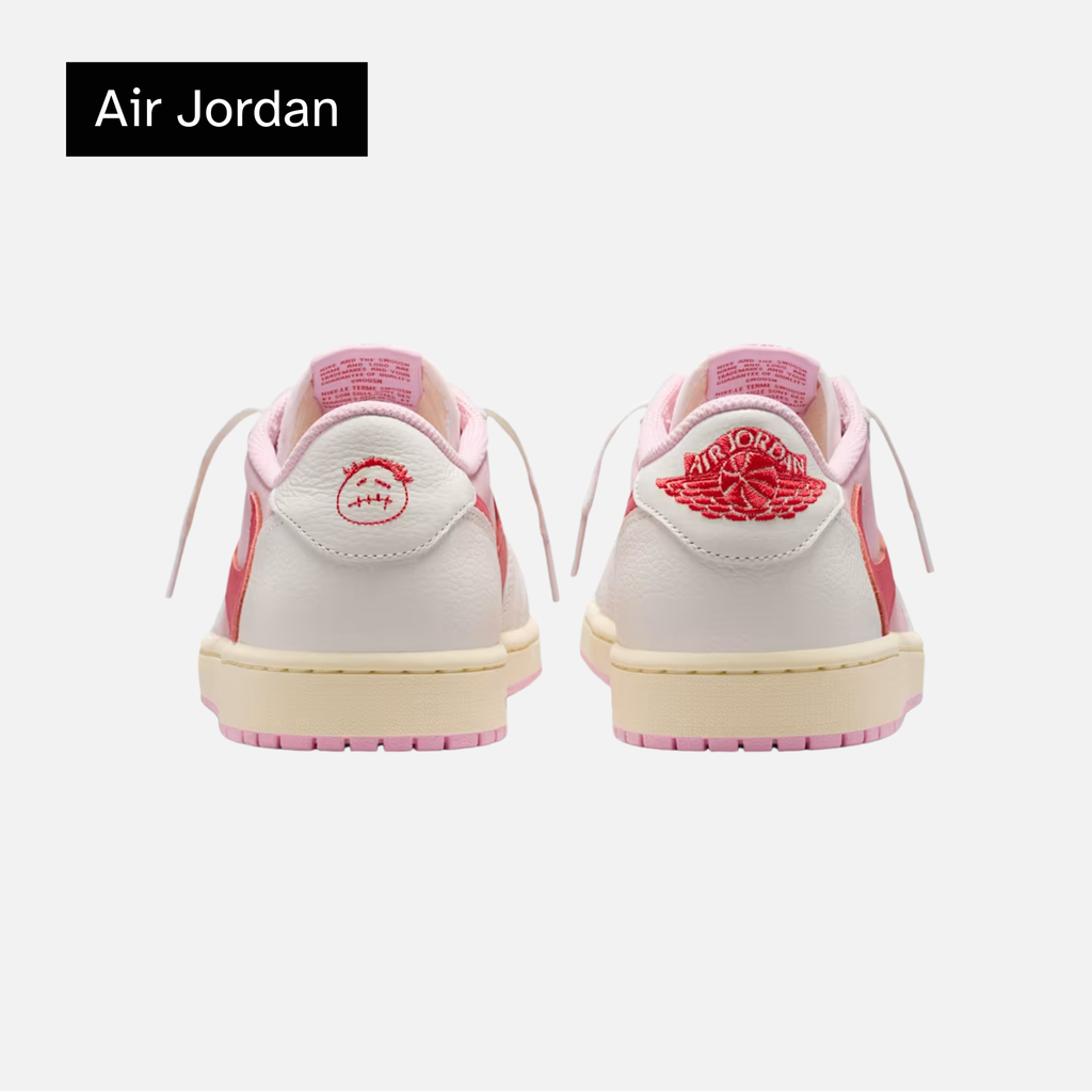 Travis Scott x Air Jordan 1 Retro Low OG 'Sail Tropical Pink'