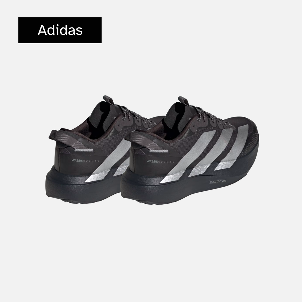 adidas Adizero Evo SL Metallic Stripes Black Silver
