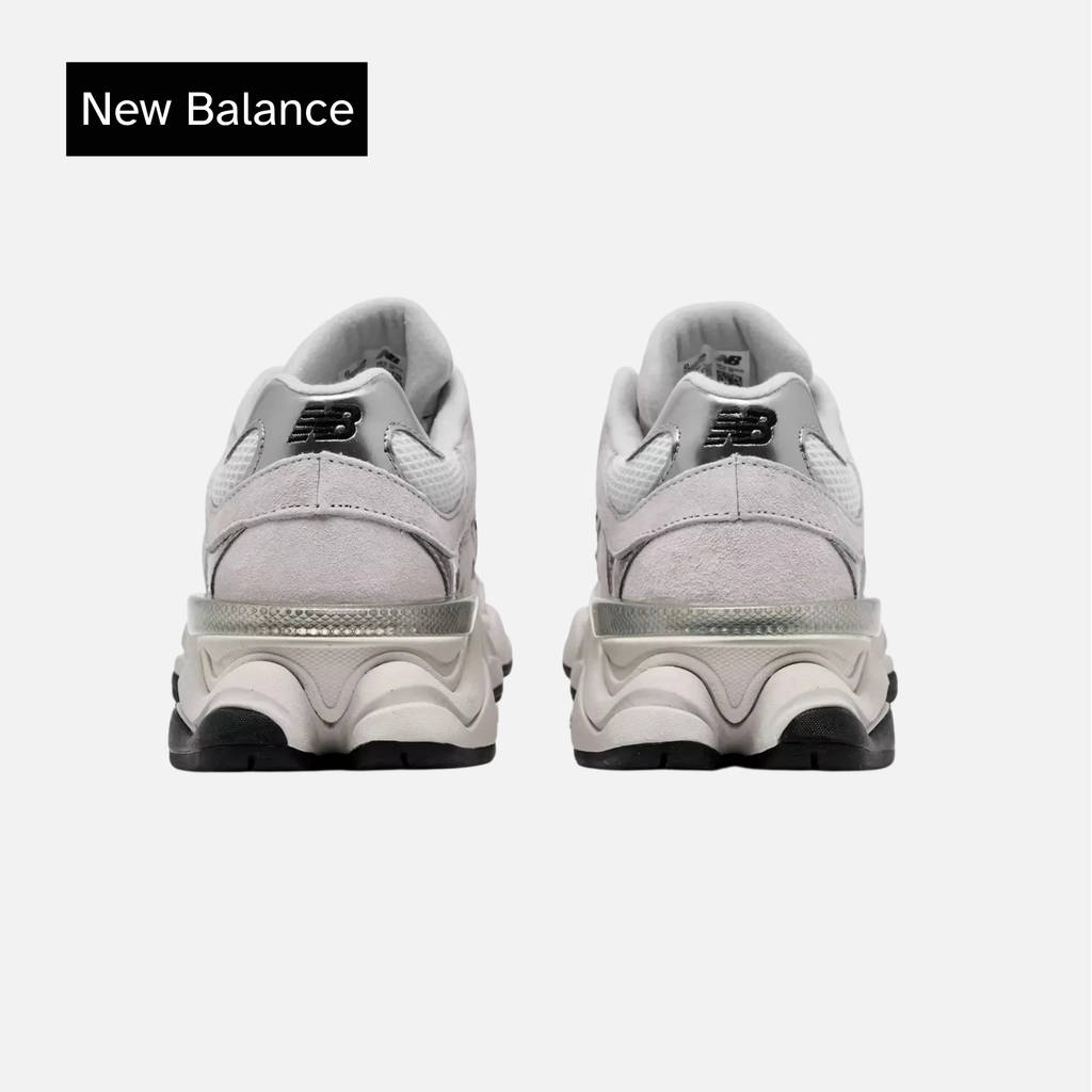 New Balance 9060 'White Black Metallic Silver'