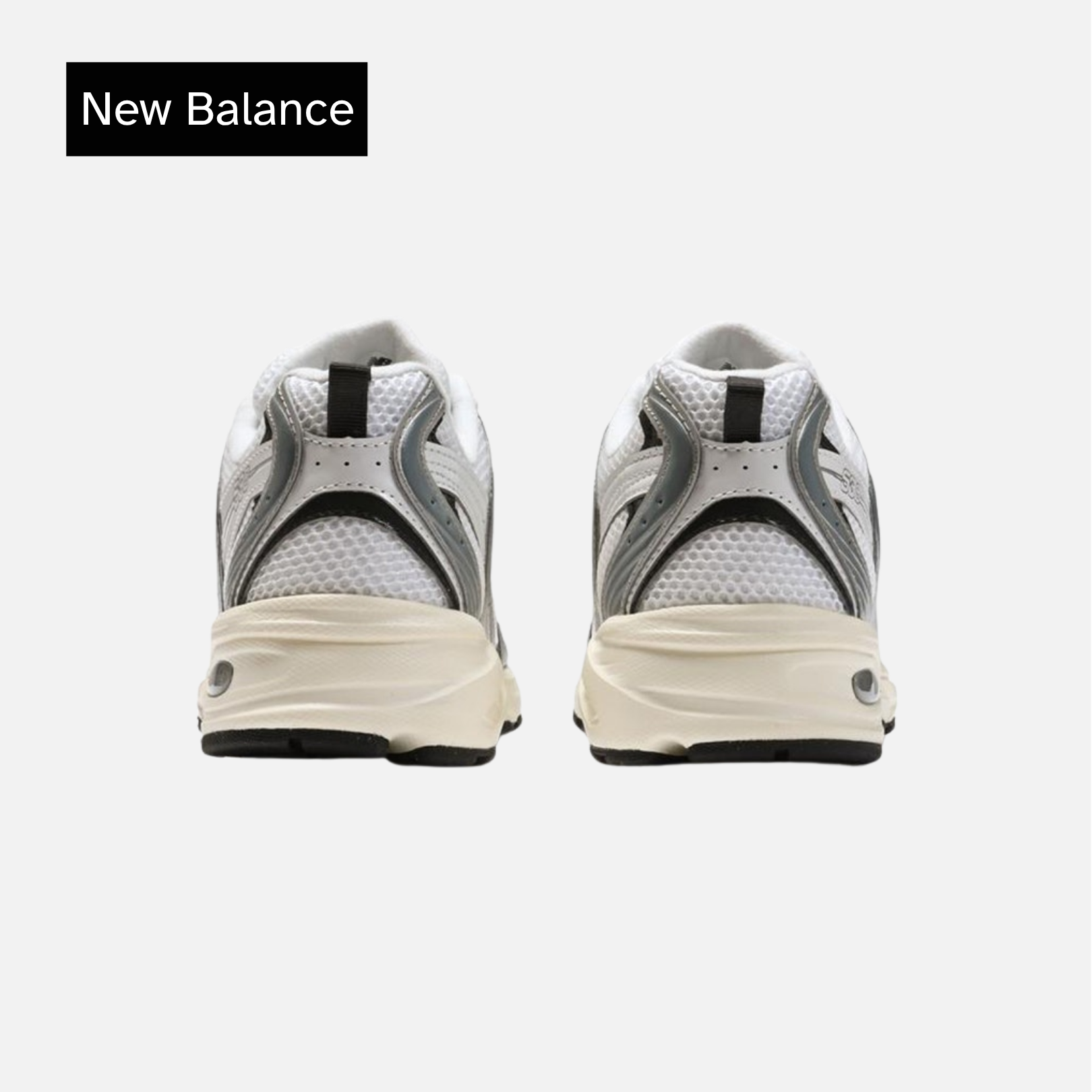 New Balance 530 'Silver Metallic Black Cement'