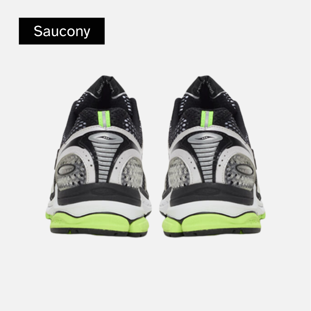 Saucony ProGrid Triumph 4 'Black Silver Fluo Green'