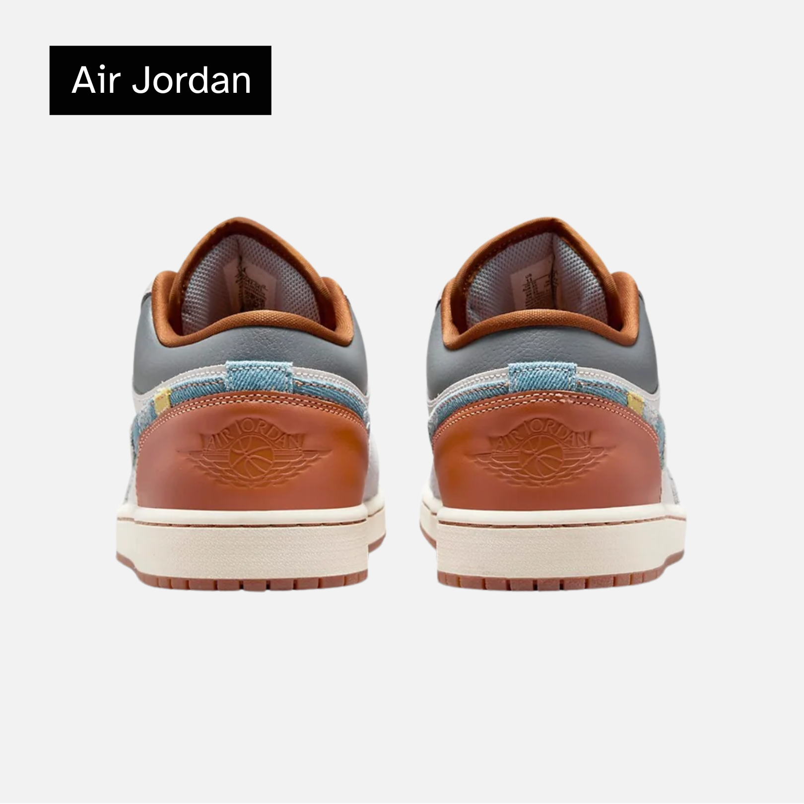 Air Jordan 1 Low SE 'Repaired Denim Swoosh'