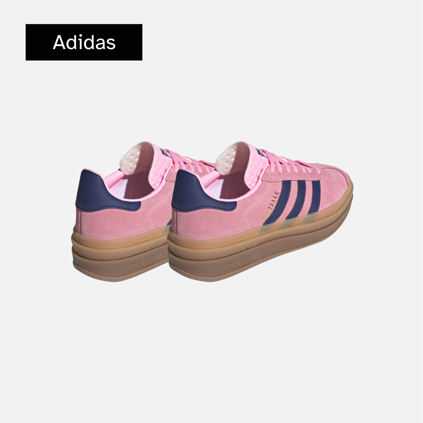 adidas Wmns Gazelle Bold 'Pink Glow Gum'
