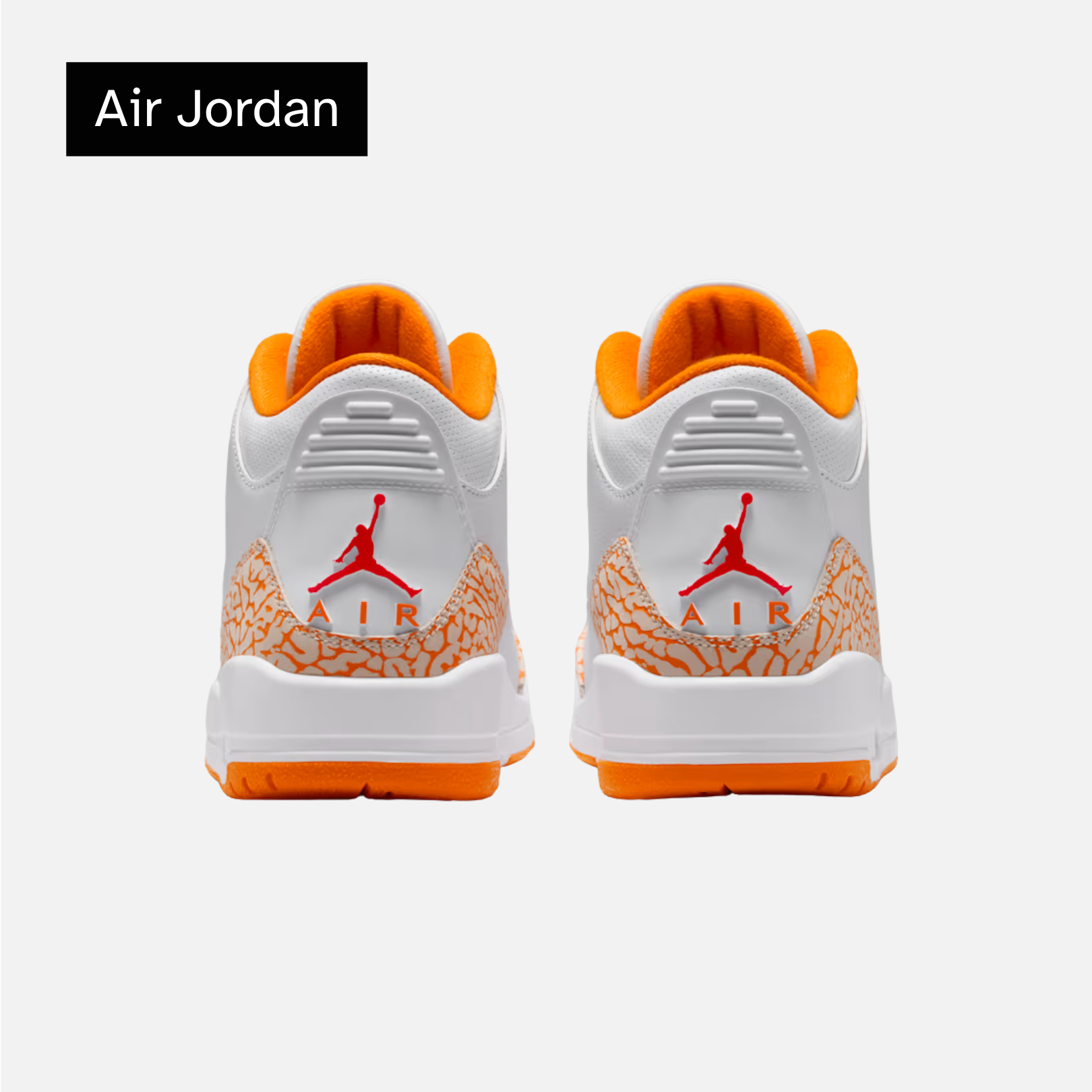 Wmns Air Jordan 3 'Orange Citrus'