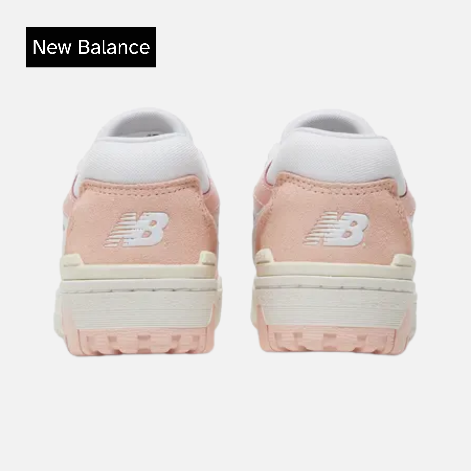 550 Big Kid 'Pink Sand White'