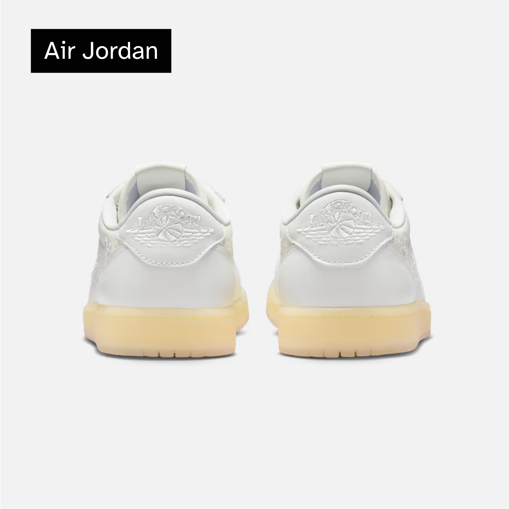 Air Jordan 1 Retro Low OG 'Rabbit Floral Swoosh'