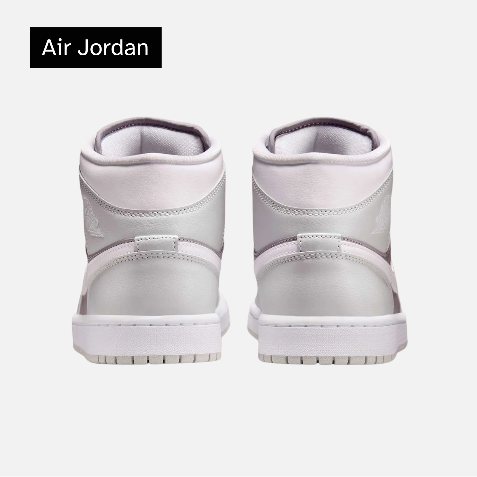 Wmns Air Jordan 1 Mid 'Photon Dust Atmosphere Grey'