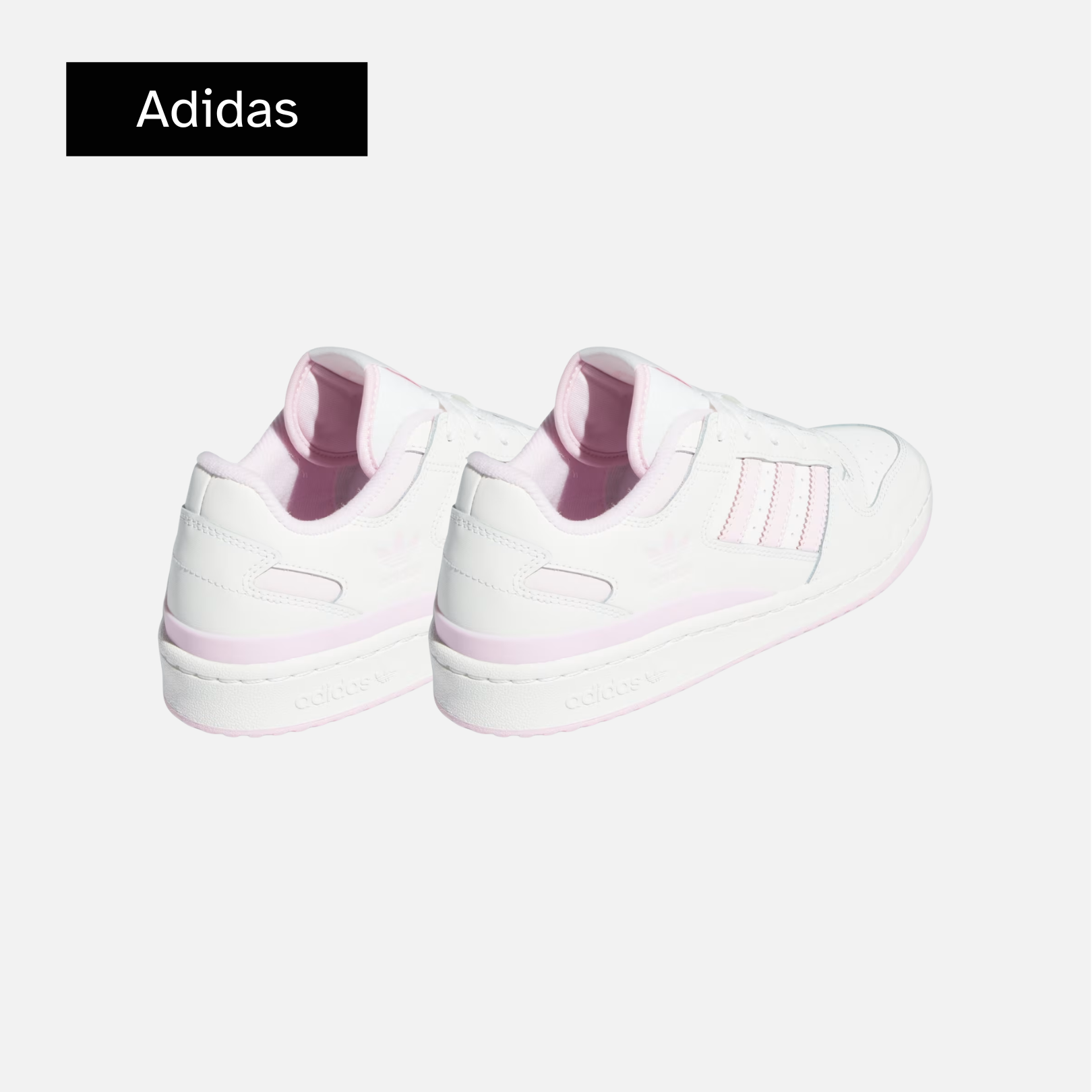 Wmns Forum Low CL 'White Clear Pink'