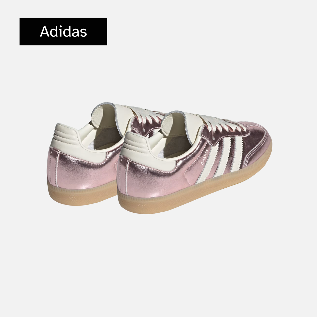 adidas Samba OG Wonder Quartz Off White Gum wmns
