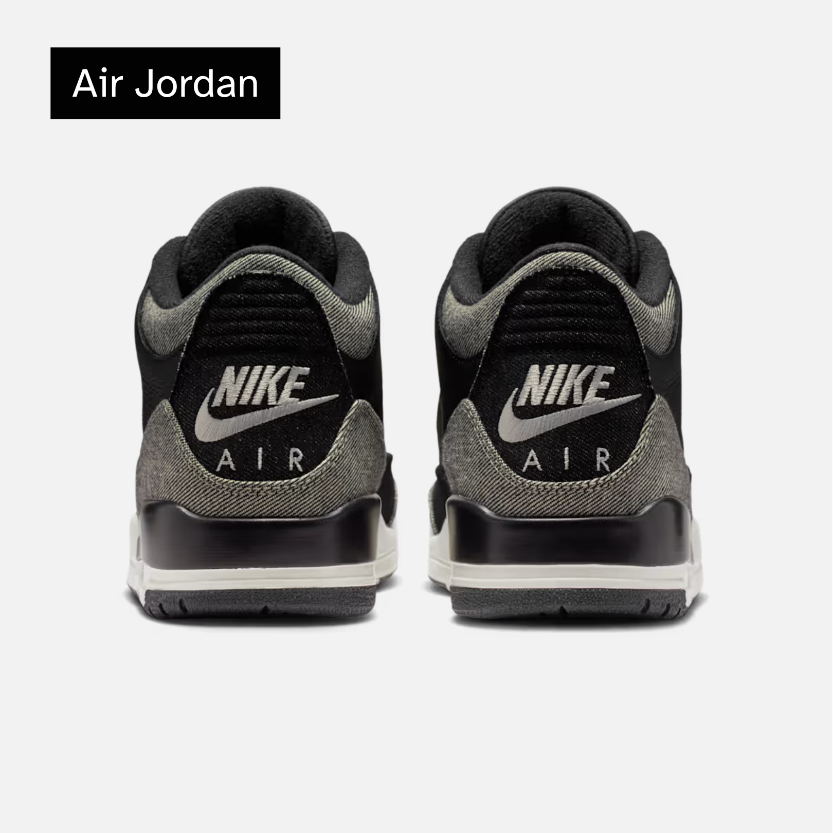 Levi's x Air Jordan 3 Retro SP 'Black Denim'
