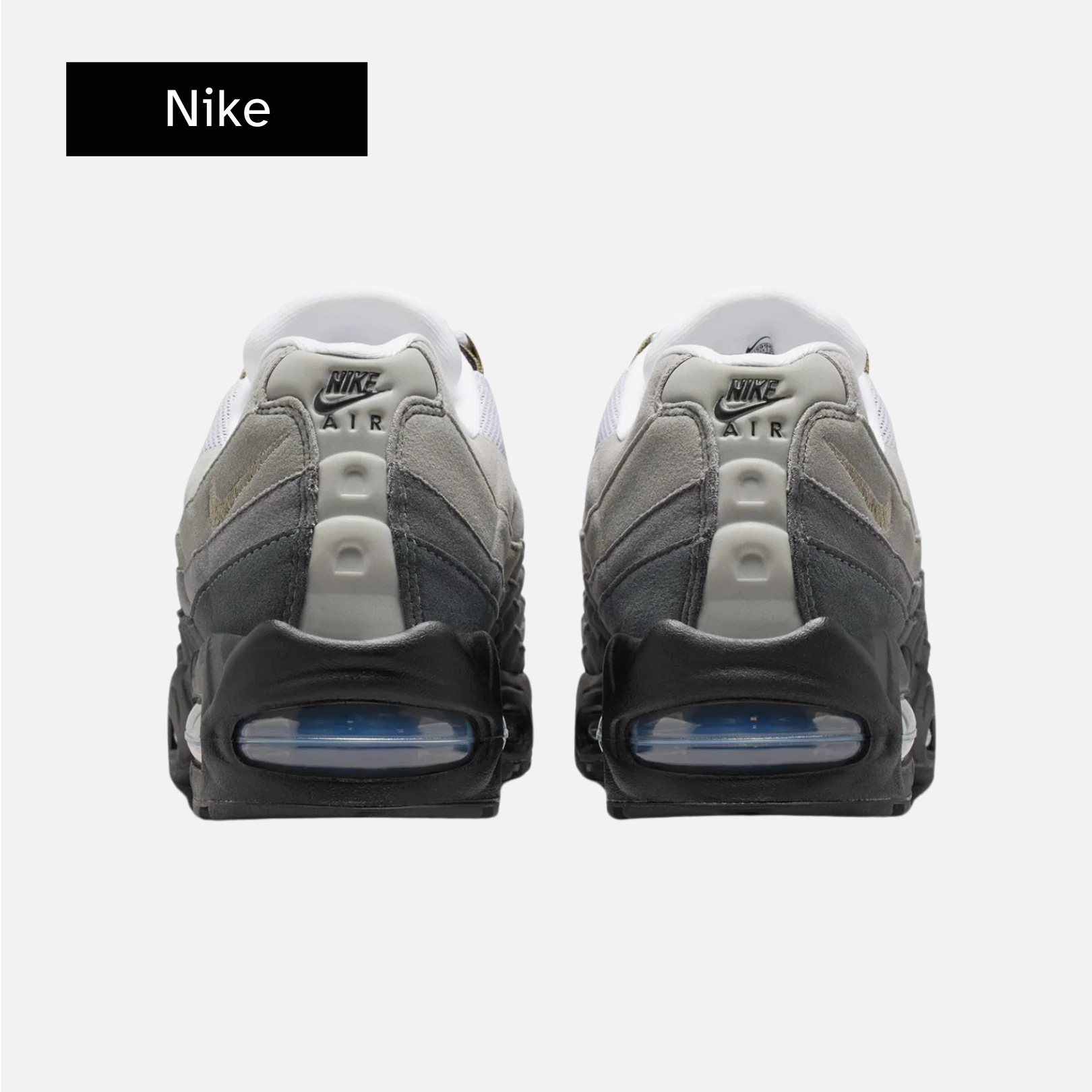 Nike Wmns Air Max 95 'Big Bubble - Black Medium Olive'