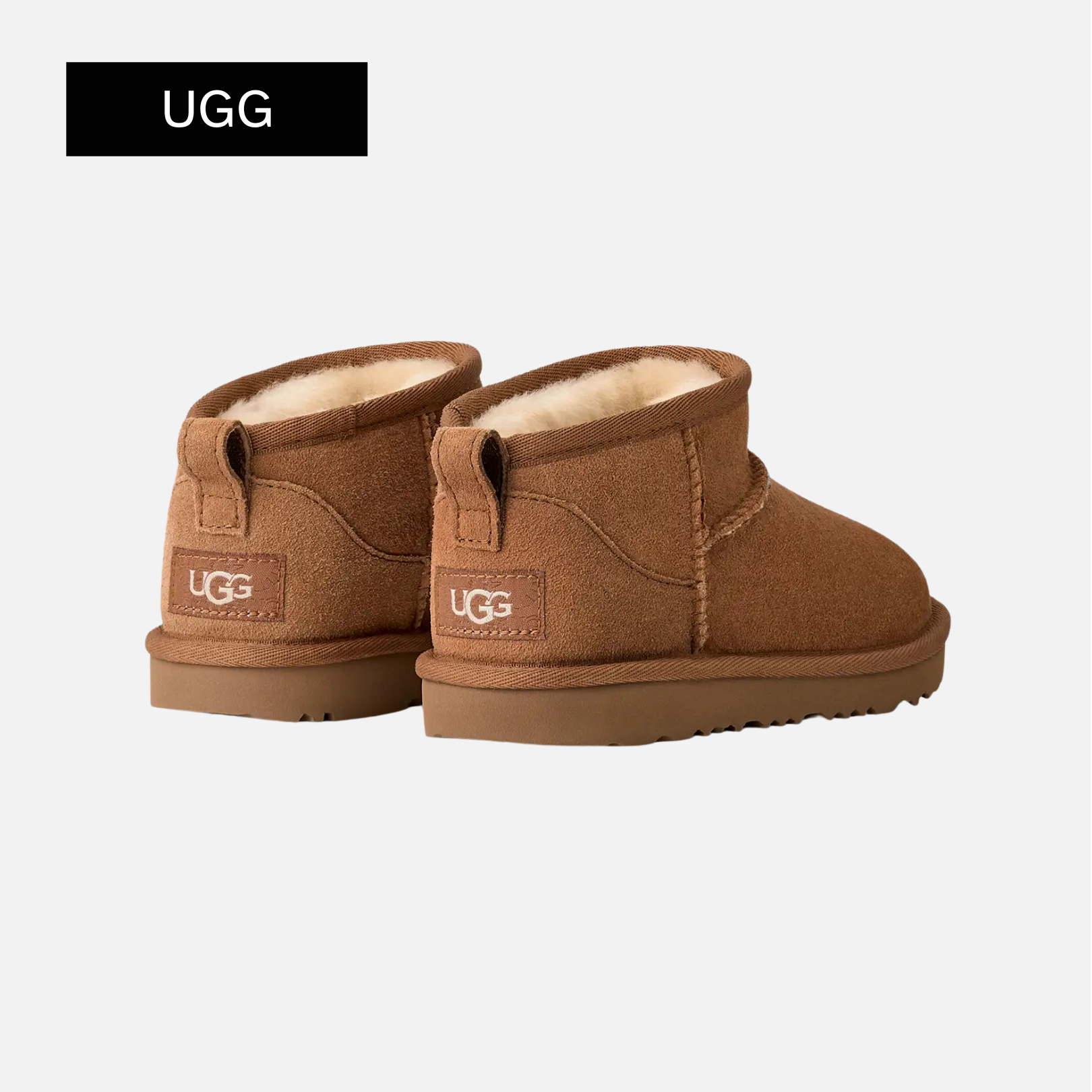 Classic Ultra Mini Boot Kids 'Chestnut'