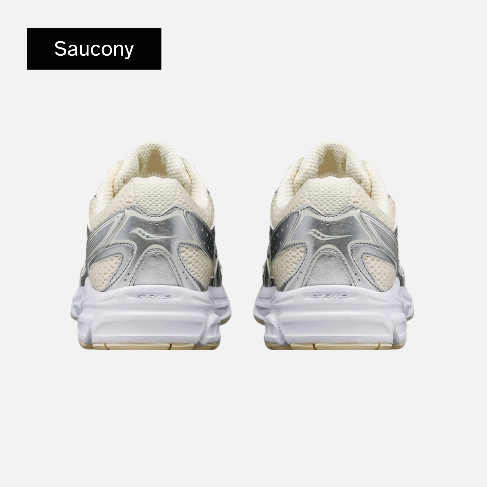 Saucony Wmns Grid Ride Millennium 'Cream Silver'