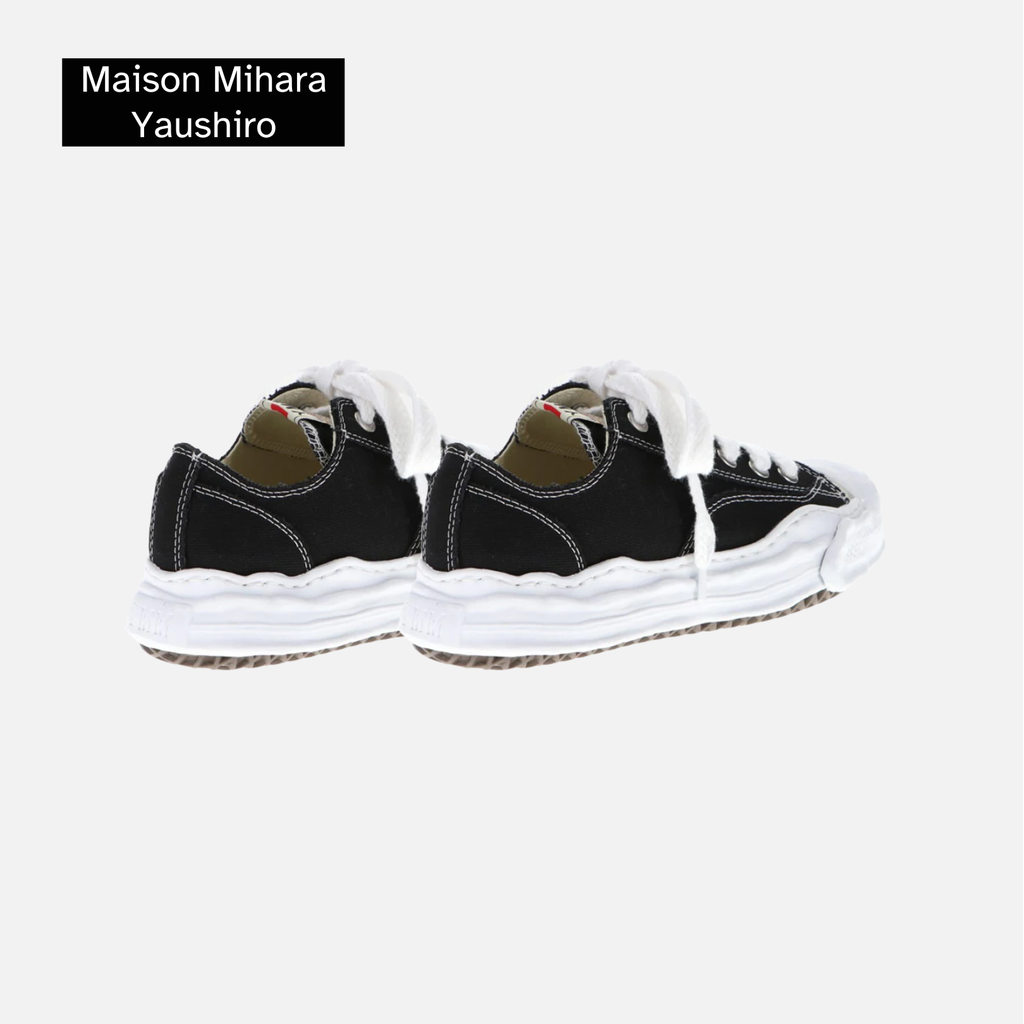 Maison Mihara Yasuhiro Hank OG Sole Canvas Low 'Black White'