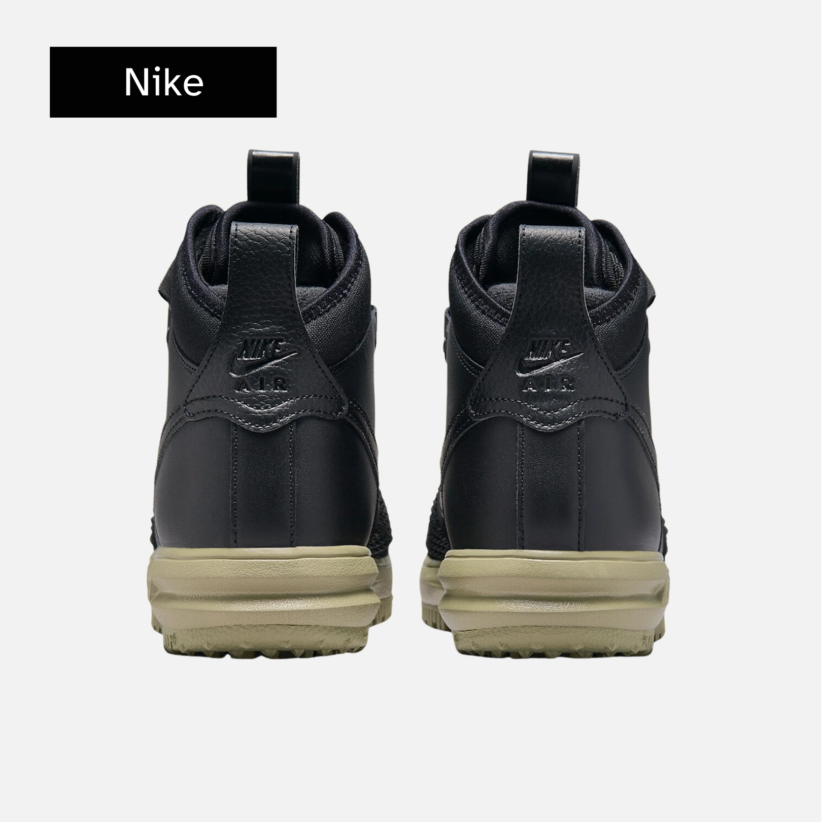 Nike Men's Lunar Force 1 Duckboot 'Black Neutral Olive'