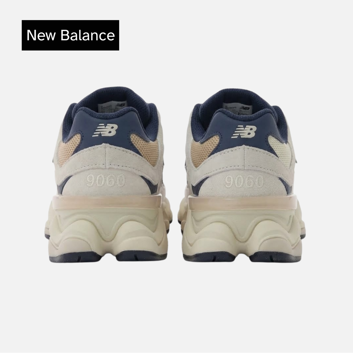 New Balance 9060 Little Kid 'White Navy'