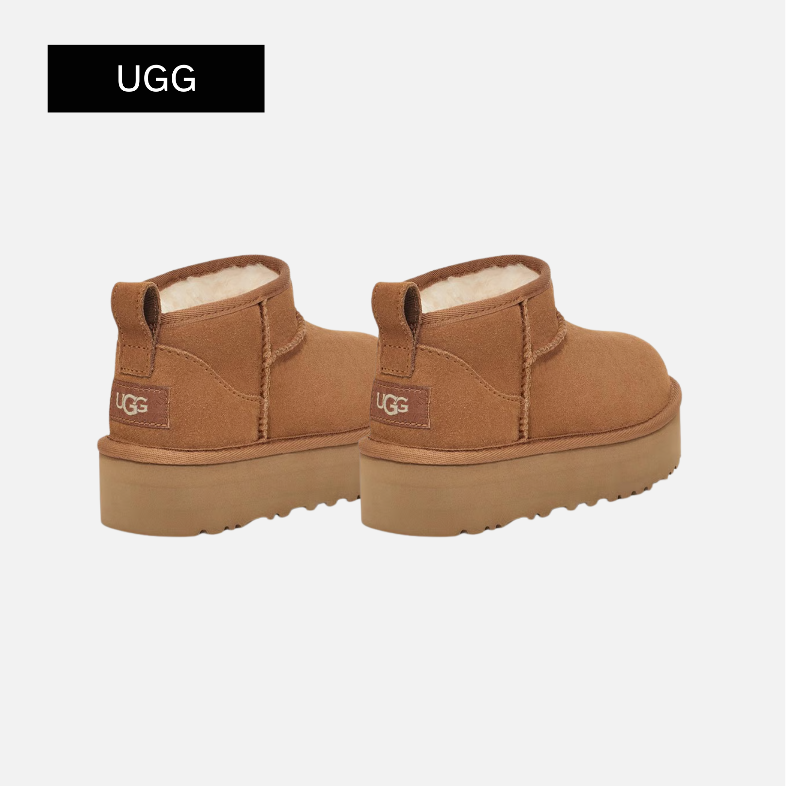 UGG Classic Ultra Mini Platform Boot Chestnut (Kids)